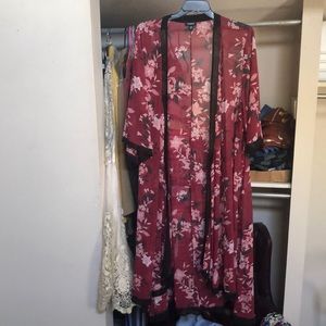 Torrid Sheer Kimono